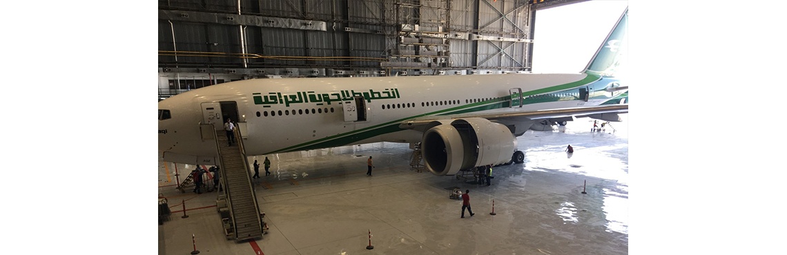 Bağdat Havaalanı uçak hangarının iklimlendirme projesine başlıyoruz